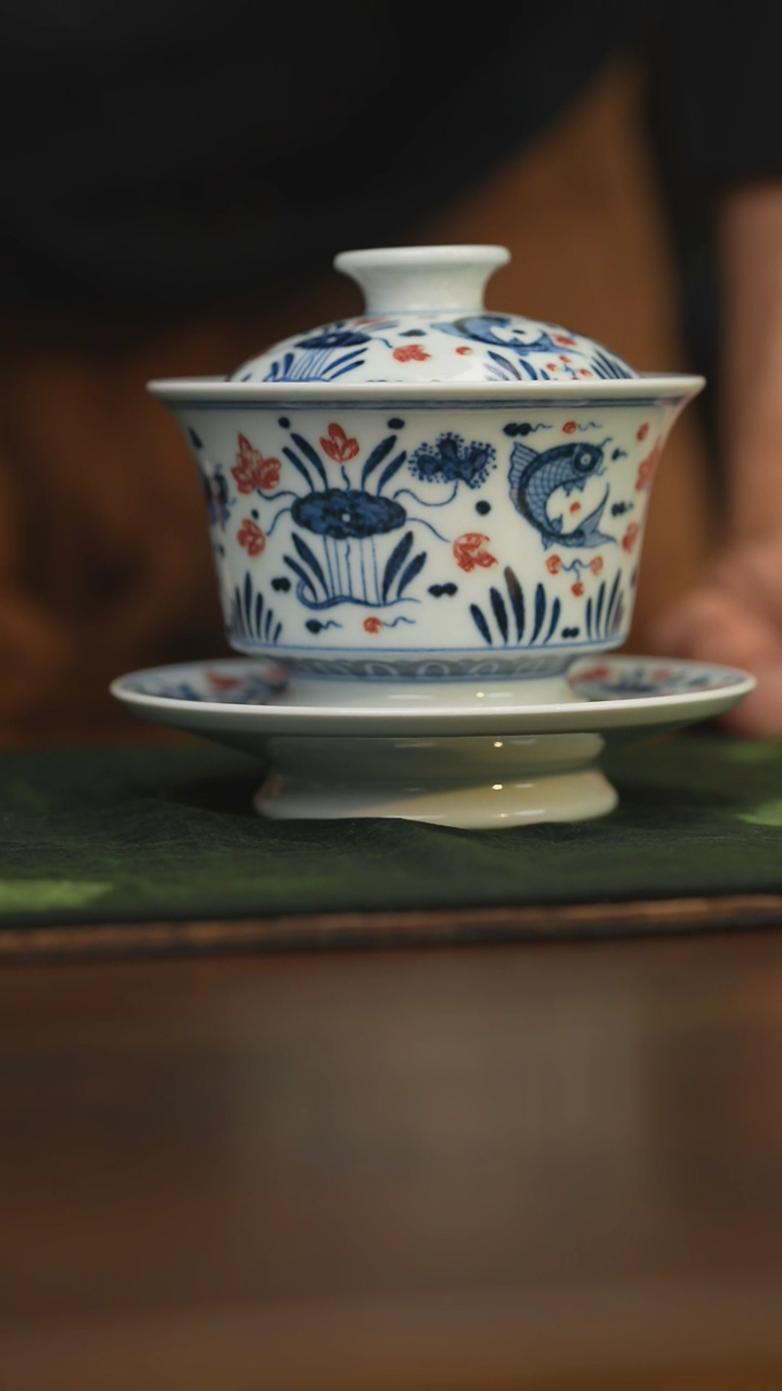 【闪购商品】杯柴窑青花破价福利