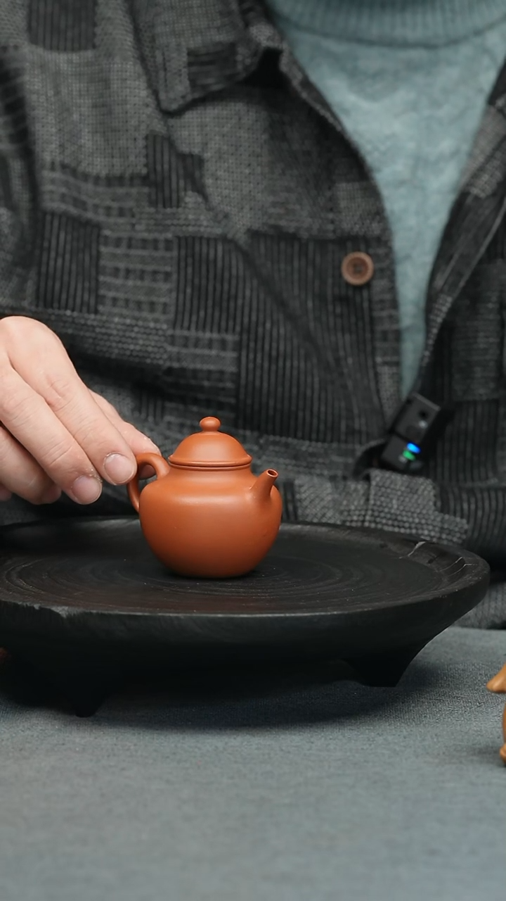 【闪购商品】紫砂茶壶五堂 秋水-朱泥