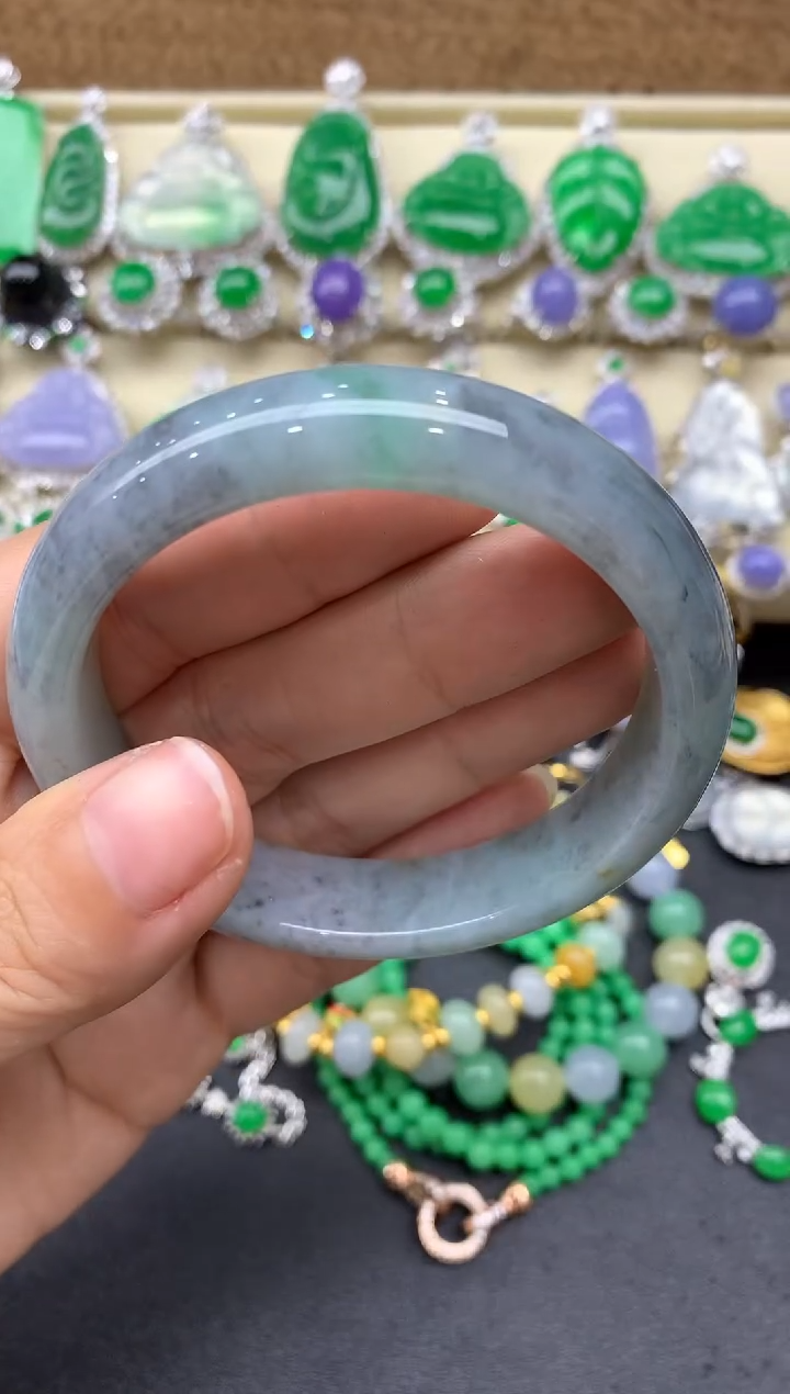 【闪购商品】翡翠手镯未镶嵌245-中国好珍宝