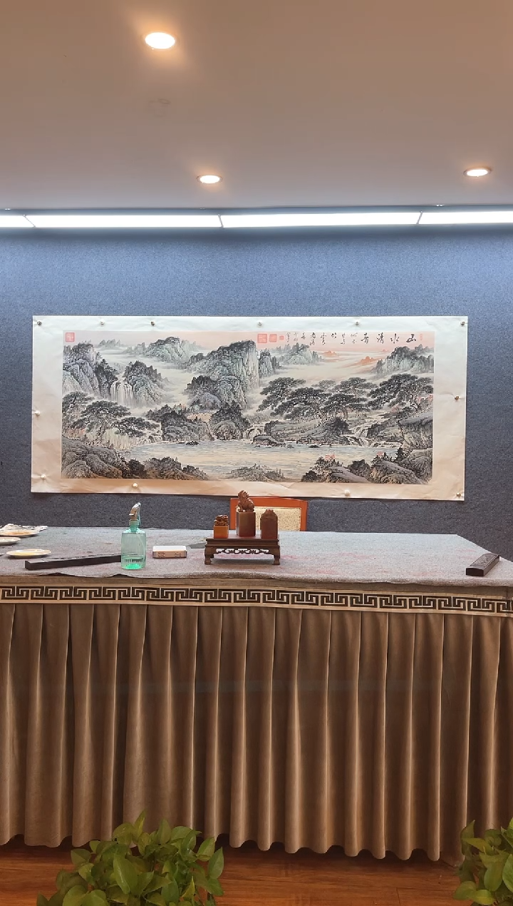 【闪购商品】国画张金专 山水清音