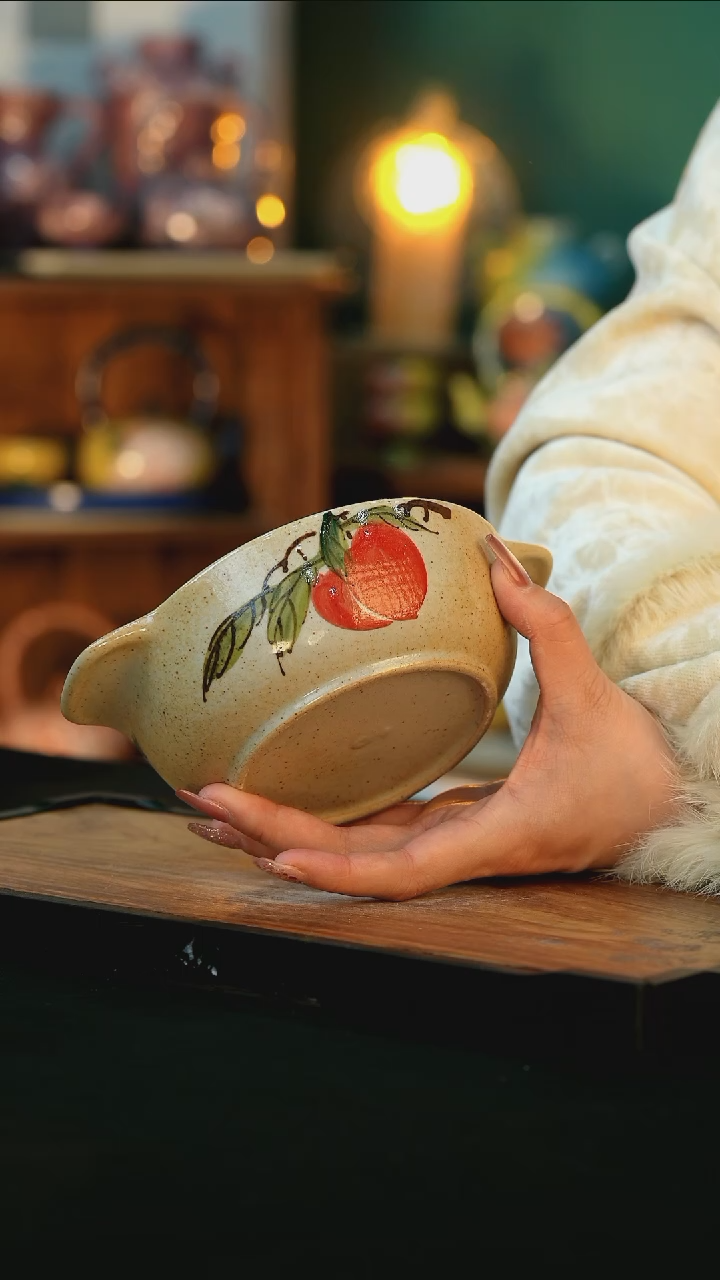 【闪购商品】杯手绘心瓷陶瓷浮力