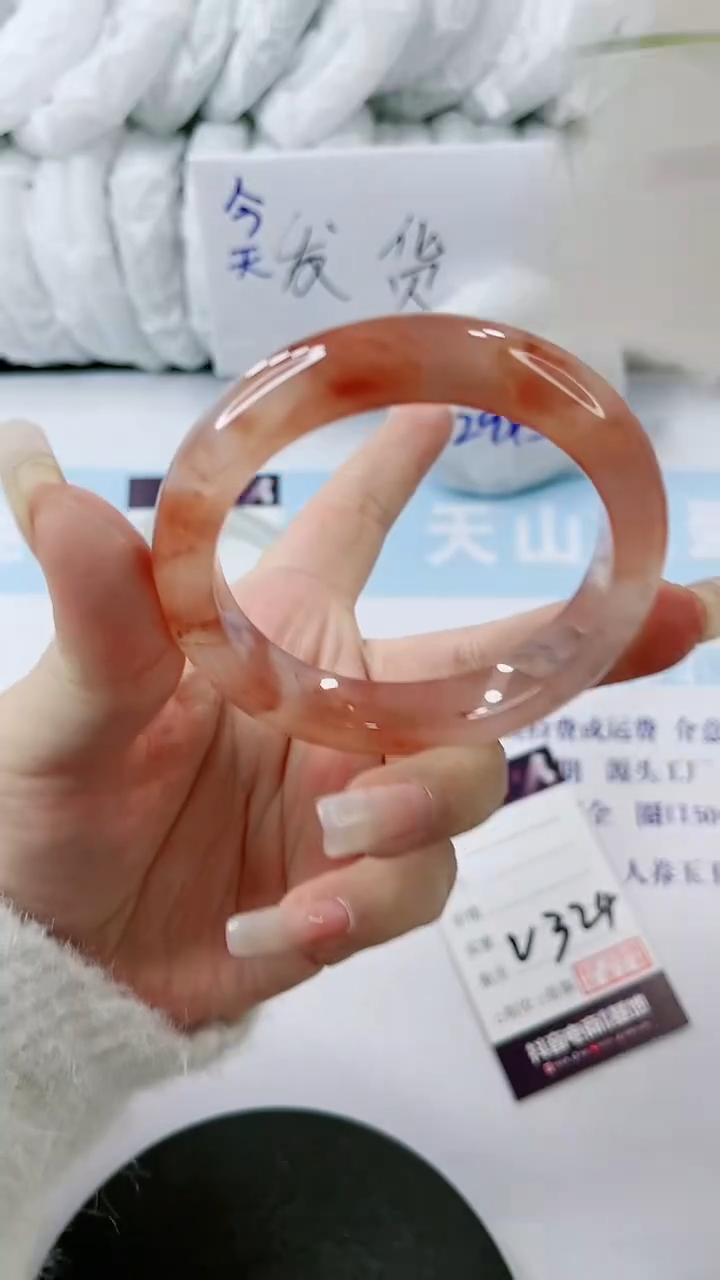 【闪购商品】石英质玉手镯合金多样性发货V324