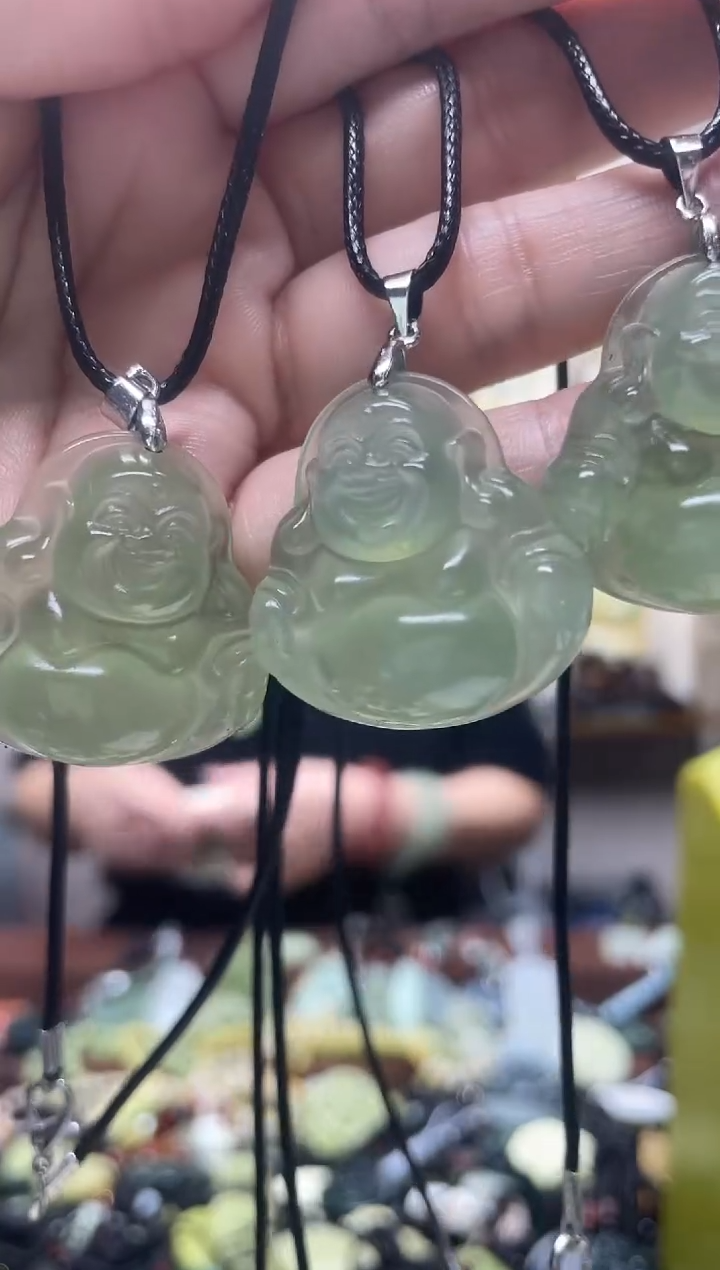 未镶嵌岫玉吊坠多样性发货拍一发一