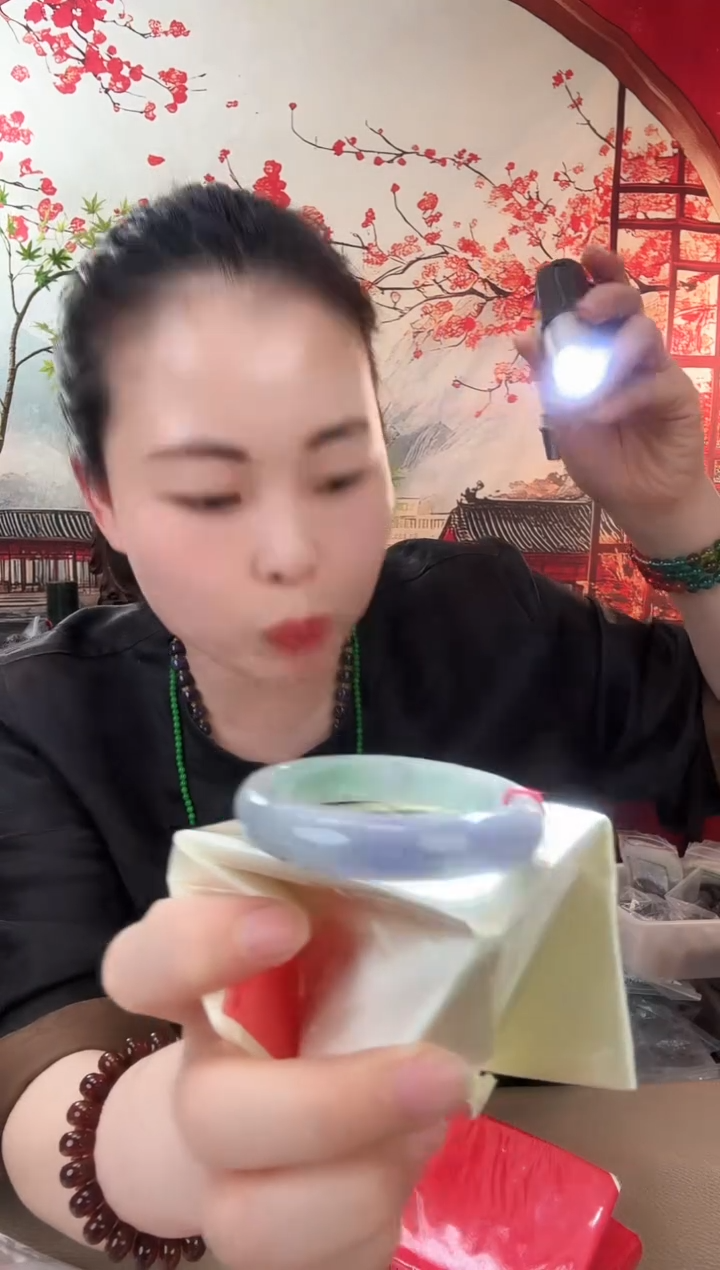 老板娘定制款手镯圈口54
