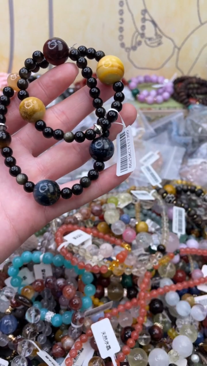 未镶嵌黑曜岩手饰521