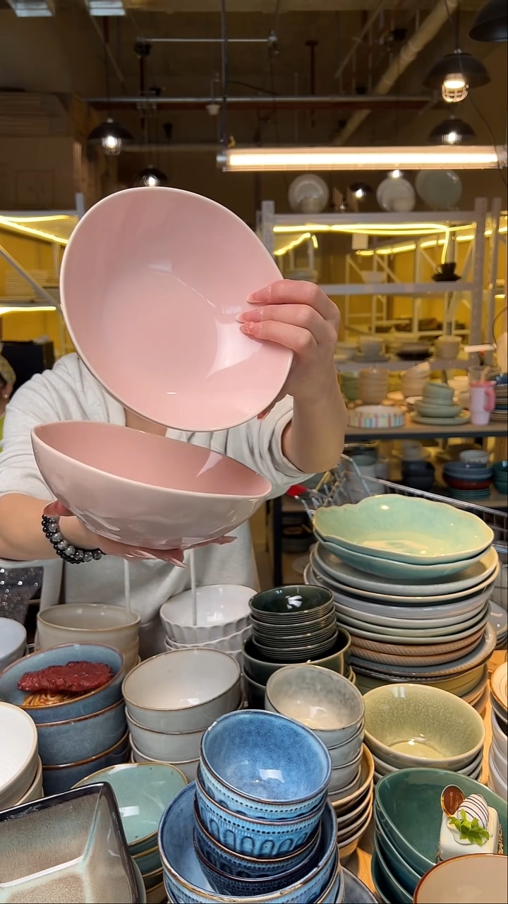 瓷174【瑕疵】外贸尾货窑变釉下彩