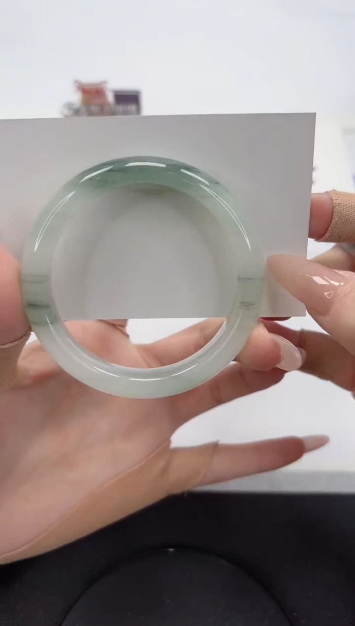 【闪购商品】石英质玉手镯未镶嵌A344-55.1