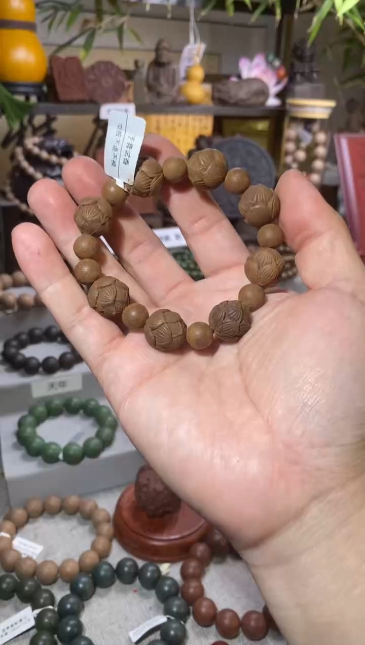 【闪购商品】泥塑东坡闻思香方手串