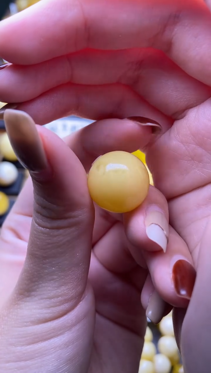 【闪购商品】琥珀裸石未镶嵌大小姐珠宝严选123