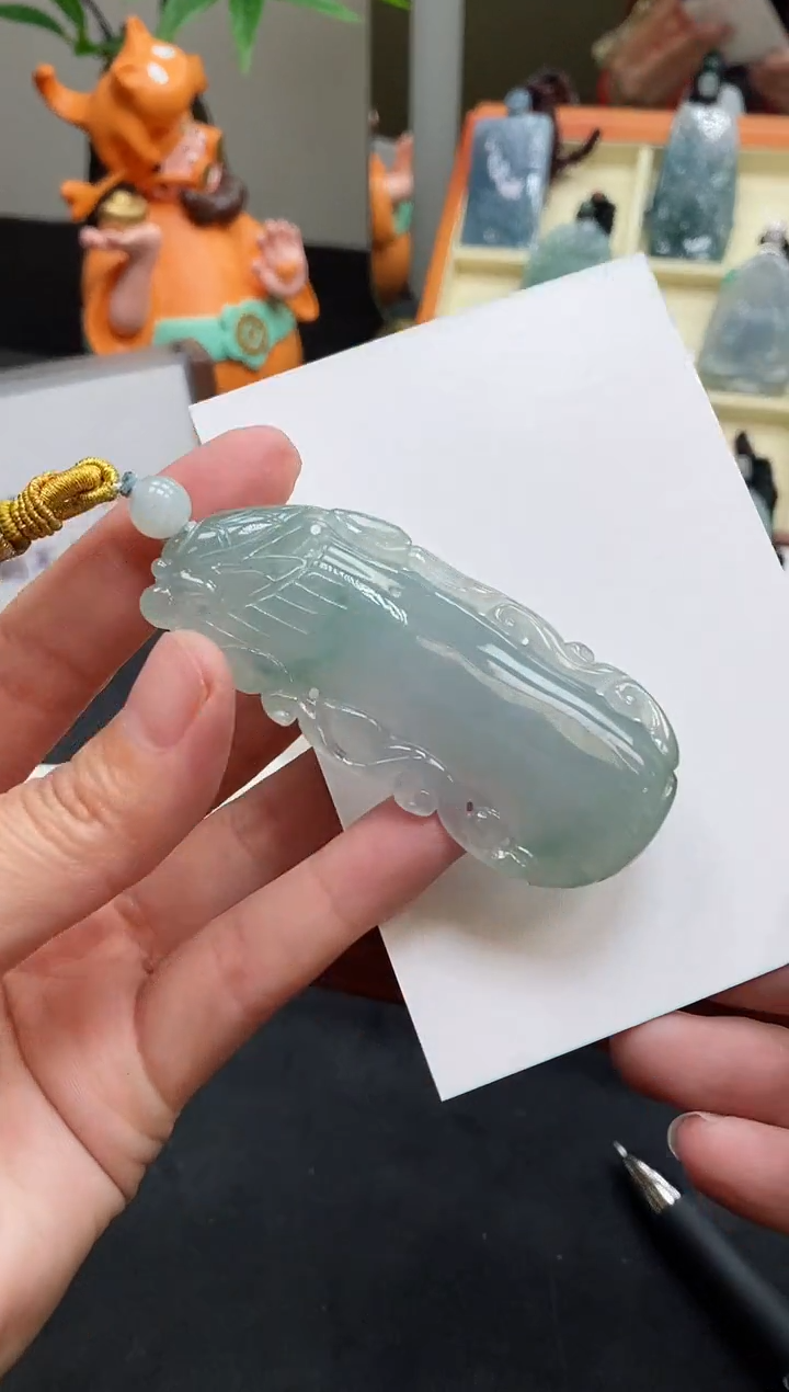 【闪购商品】翡翠颈饰未镶嵌缅甸天然翡翠