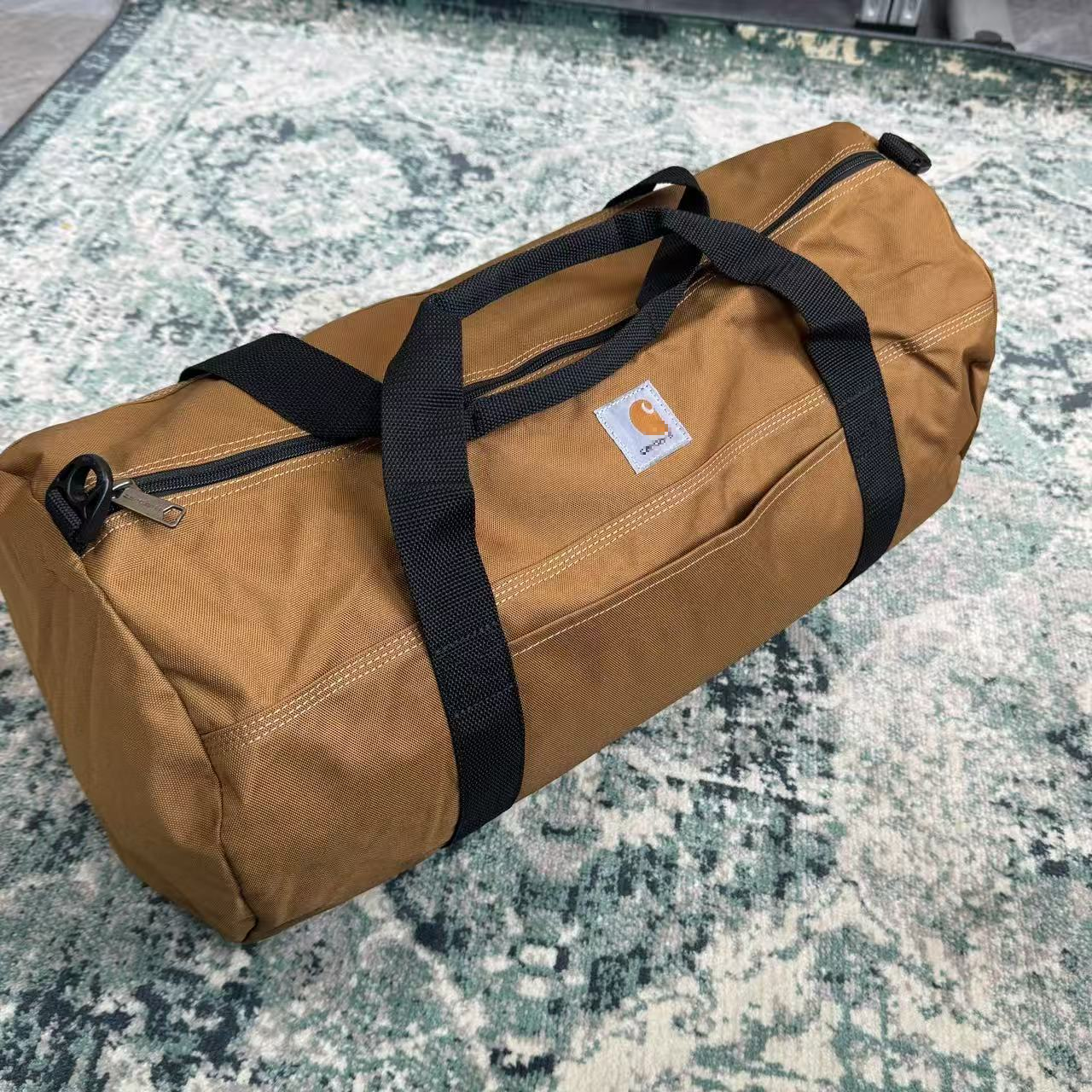 肌肉牌 大号旅行袋 卡其色 超大容量 潮流周边