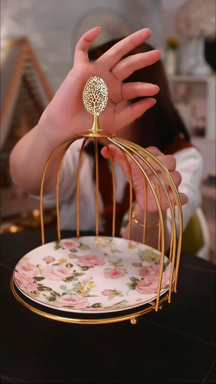 【闪购商品】``单层点心笼（野玫瑰）E820