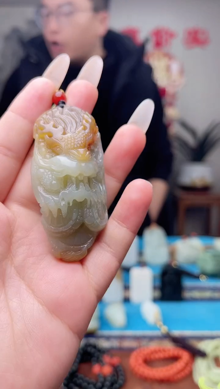 【闪购商品】和田玉挂件未镶嵌1