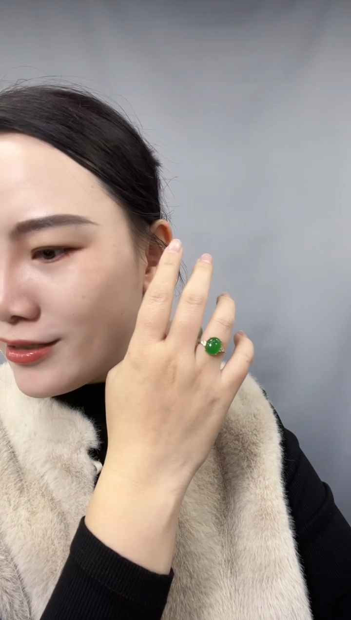 【闪购商品】玛瑙/玉髓戒指银S925镶嵌一个（多样性发一件）