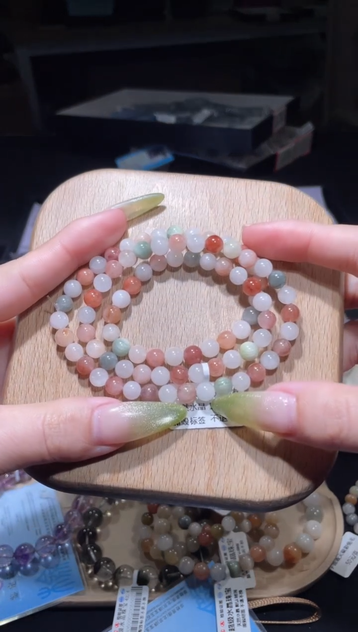 【闪购商品】水晶手链未镶嵌229号多样性发货一G  6+