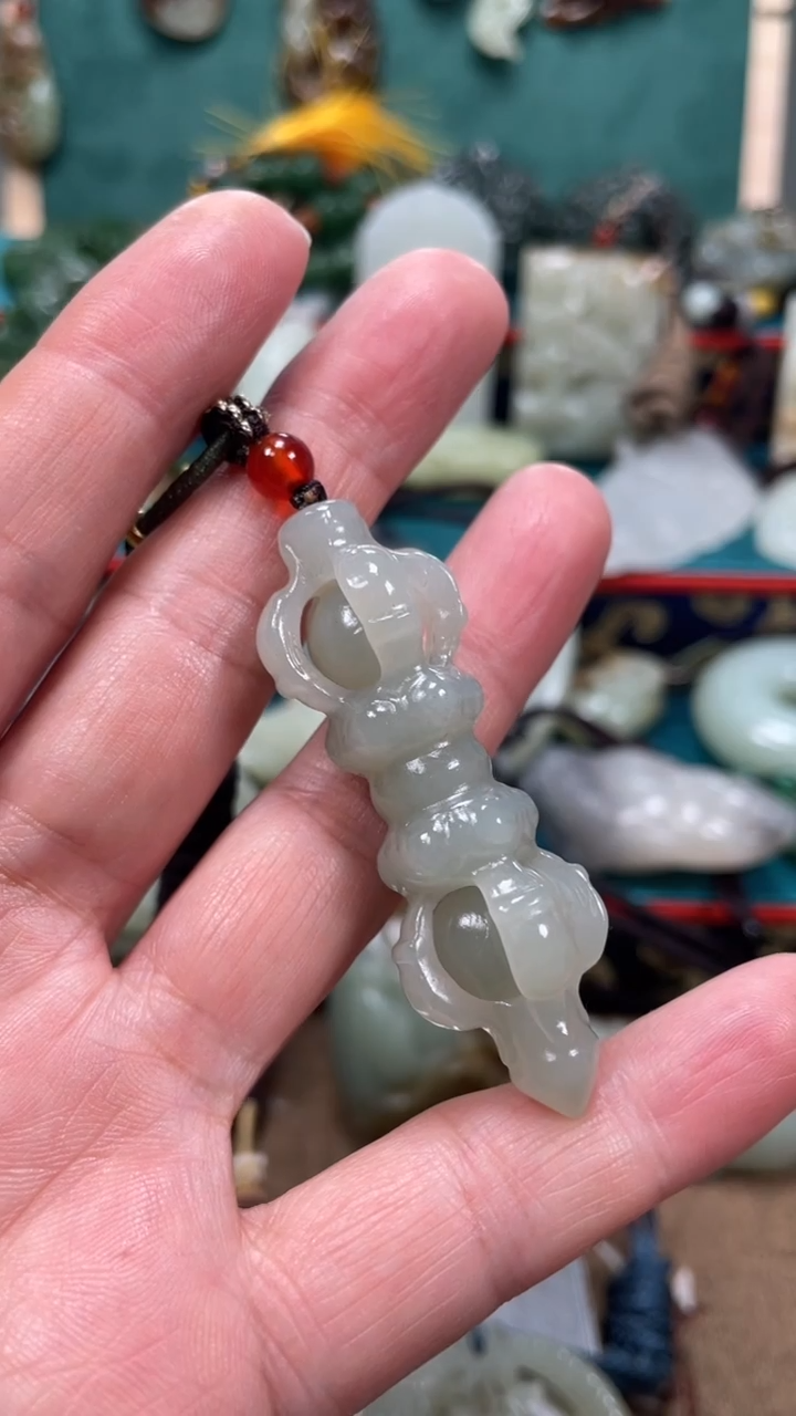 未镶嵌和田玉挂件0078