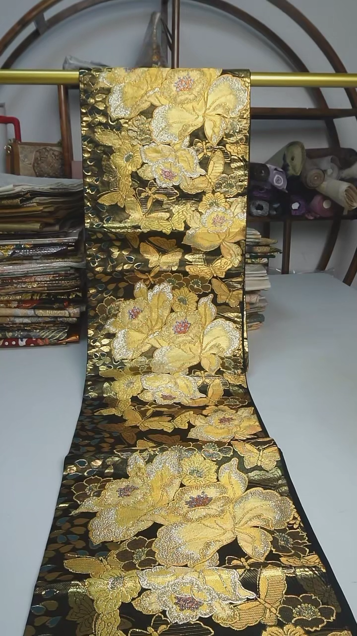 【闪购商品】织绣1西阵织六通花卉