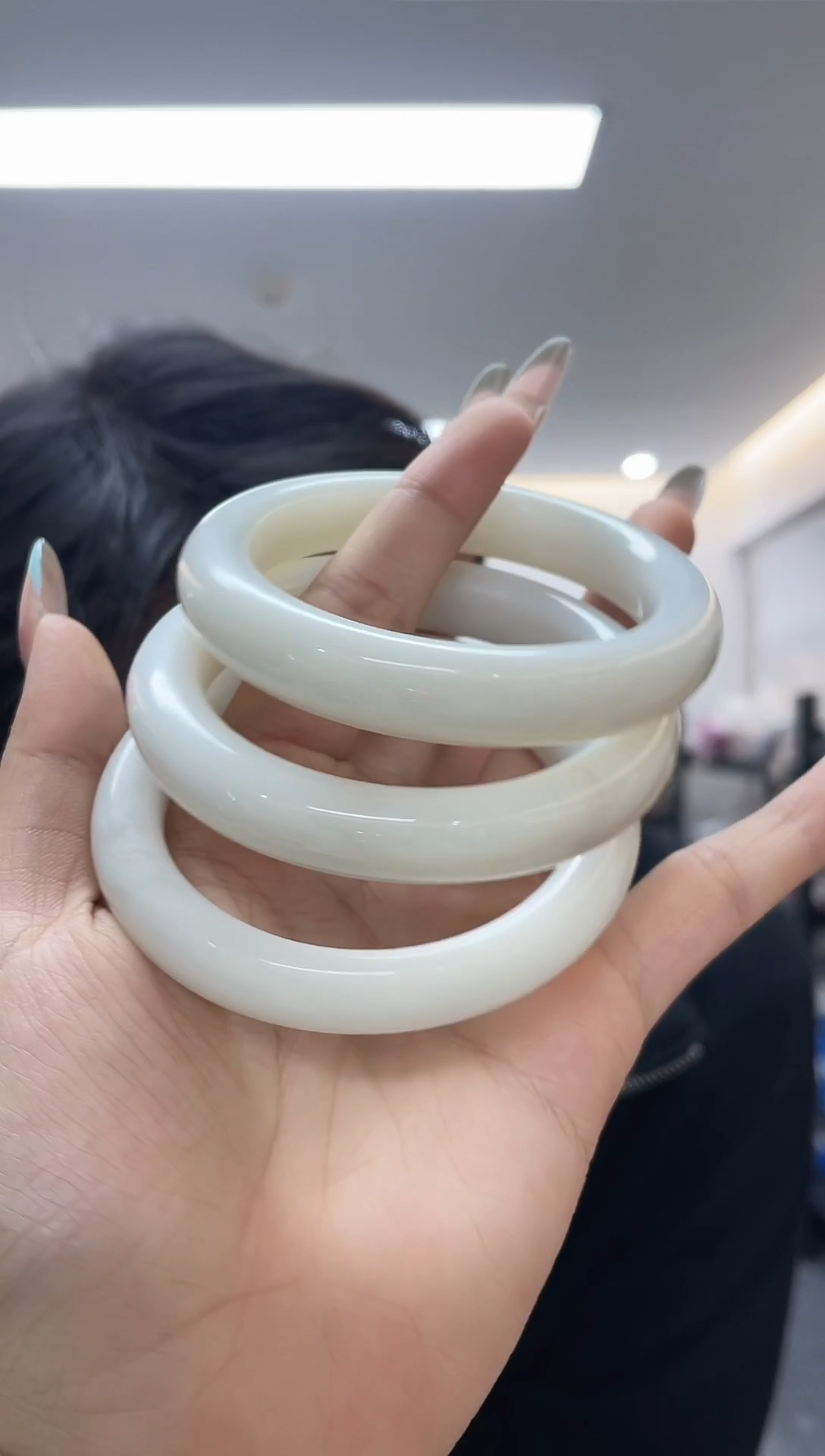 未镶嵌手镯和田玉（多样性发一件）圈口56-57