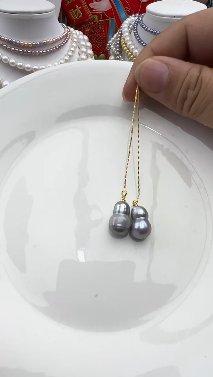 淡水珍珠未镶嵌颈饰1