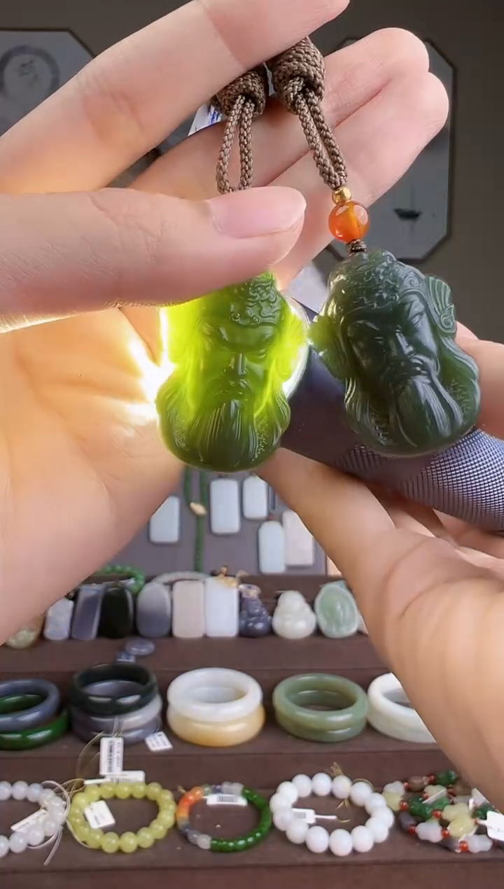 和田玉未镶嵌颈饰多样性发货 拍一单发一个