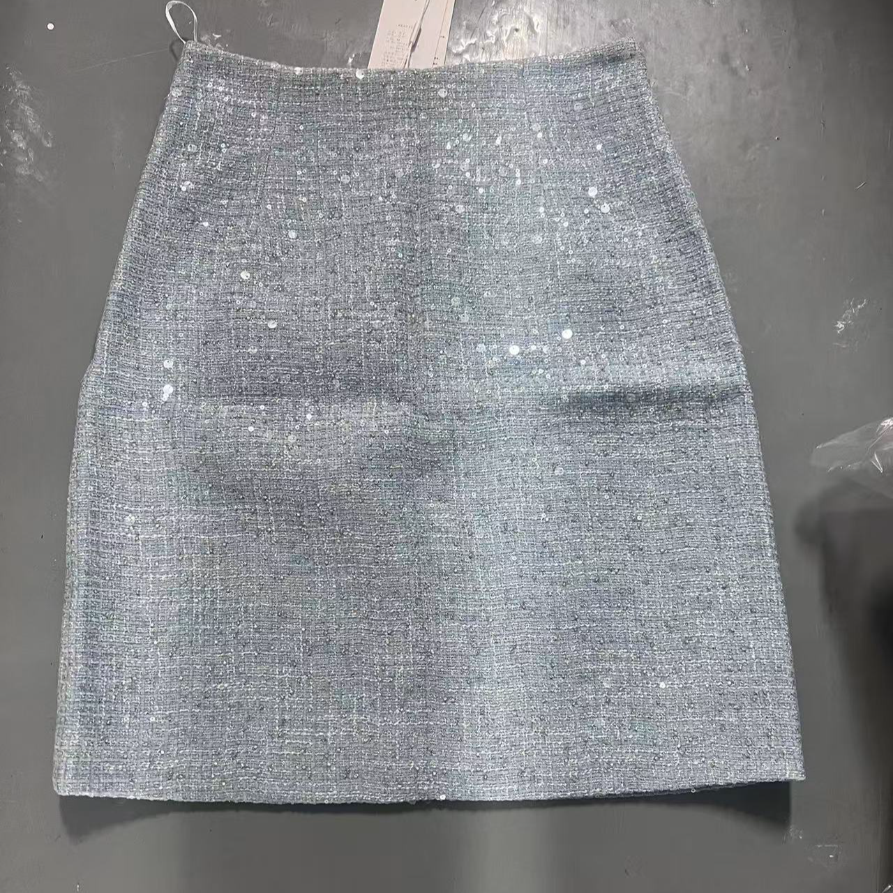 剀剀莉（上春山半裙）轻奢蓝色时尚显瘦显白减龄小香风半裙