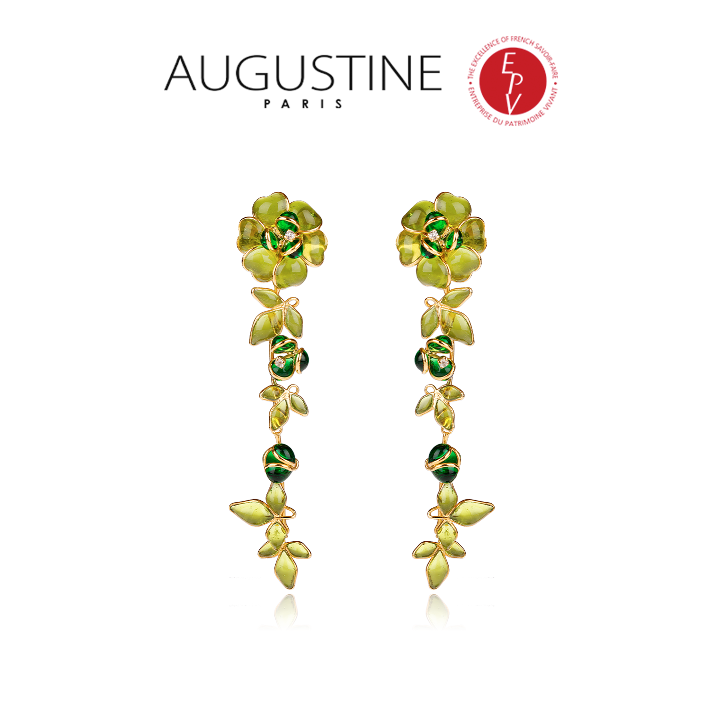 AZLOOK 耳环【法国进口】AUGUSTINE PARIS百年古法琉璃