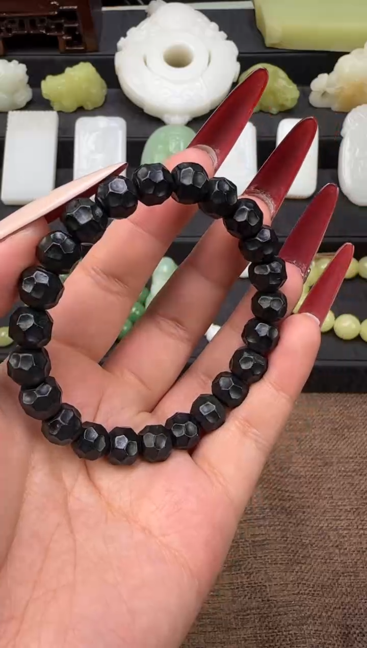 未镶嵌手串和田玉手串