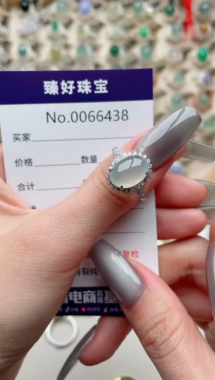 【闪购商品】翡翠戒指银S925镶嵌.........