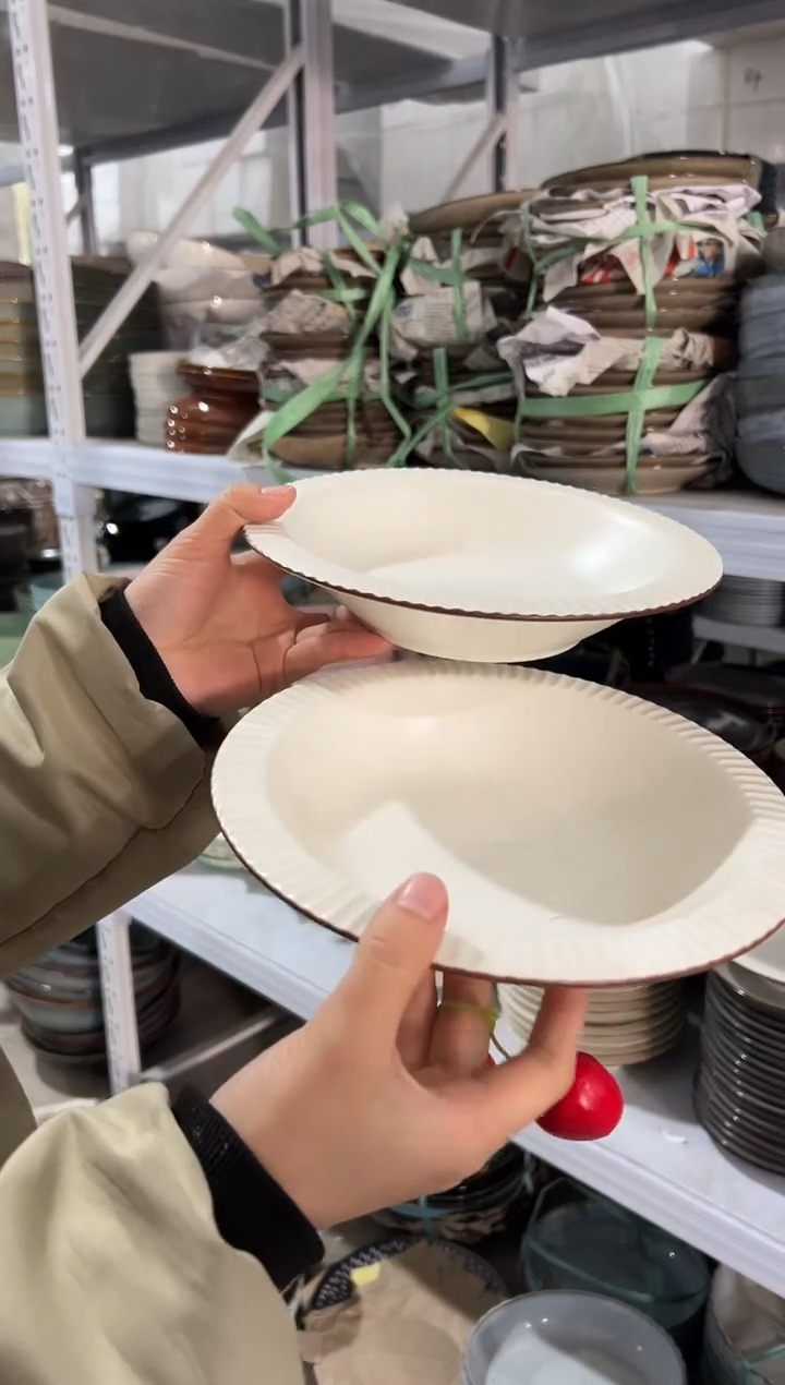 陶瓷外贸尾货瑕疵满20包邮X2 草帽