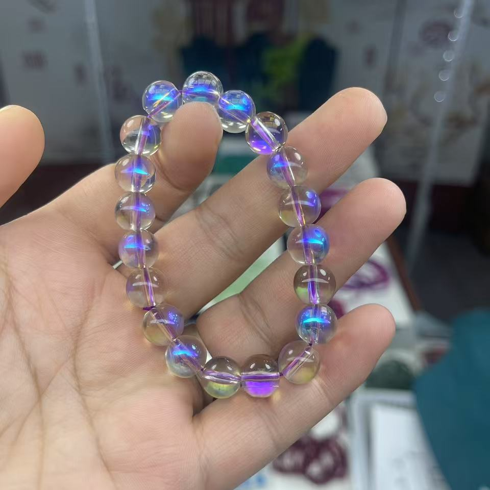 Z043 10M月光石单曲手链