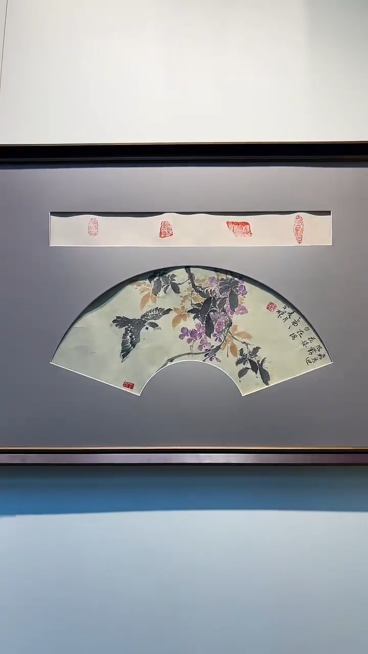 国画戈老师绘画作品 带荣宝斋宁波证书 
