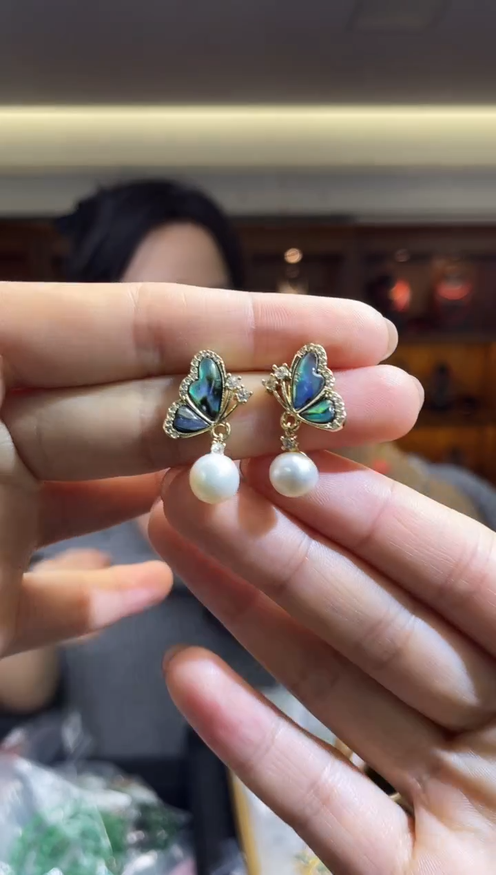 未镶嵌耳饰淡水珍珠（多样性发一件）