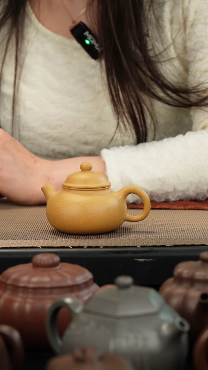 【闪购商品】紫砂茶壶黄金段容天