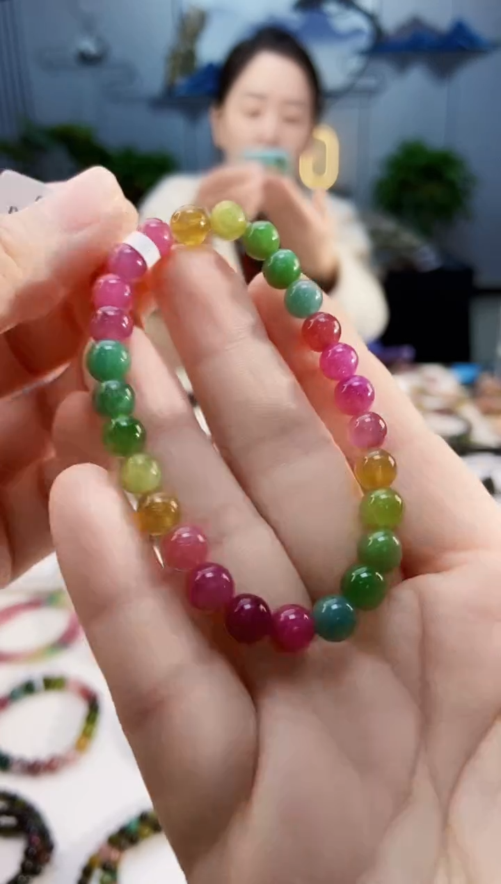 【闪购商品】手链未镶嵌碧玺G2239单圈颜色微差发1