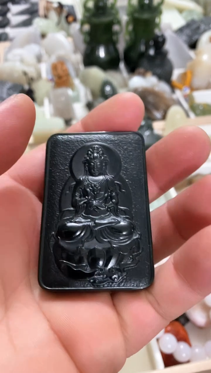 【闪购商品】和田玉吊坠(不含链)未镶嵌观音