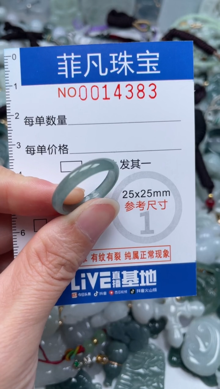 颈饰未镶嵌翡翠14383