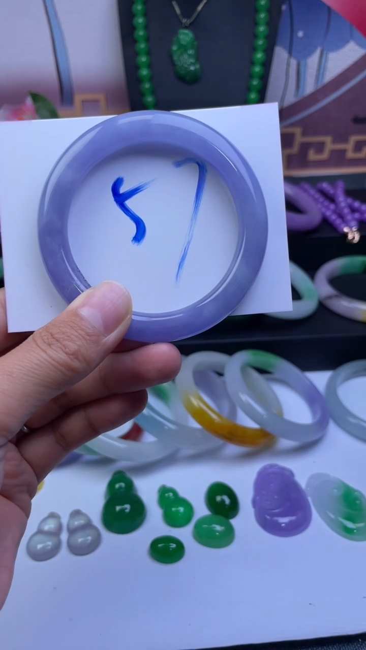 非金属仿水晶手镯