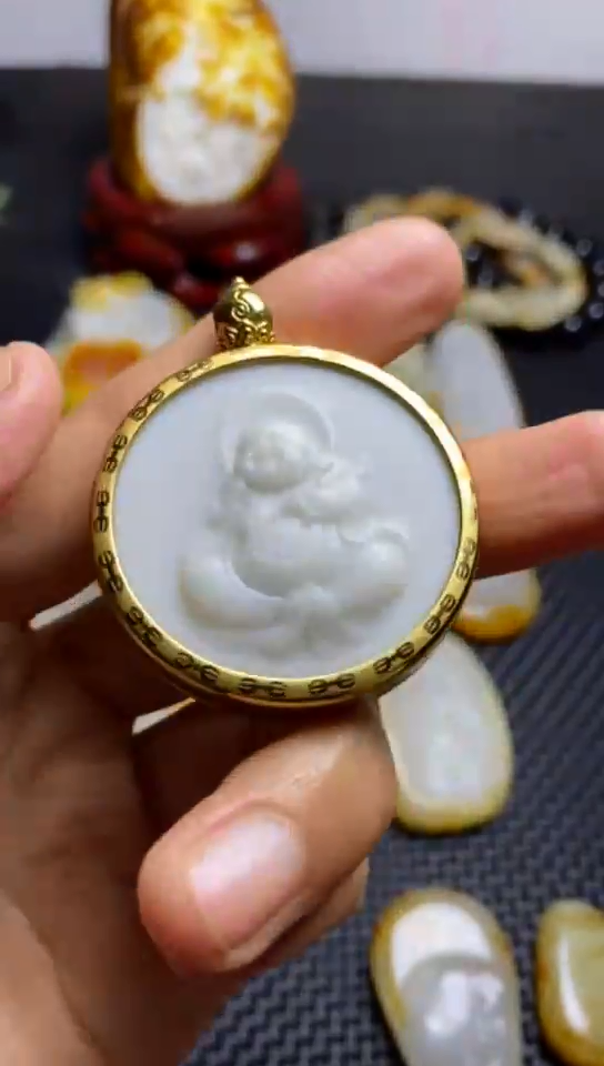 【闪购商品】和田玉颈饰未镶嵌1