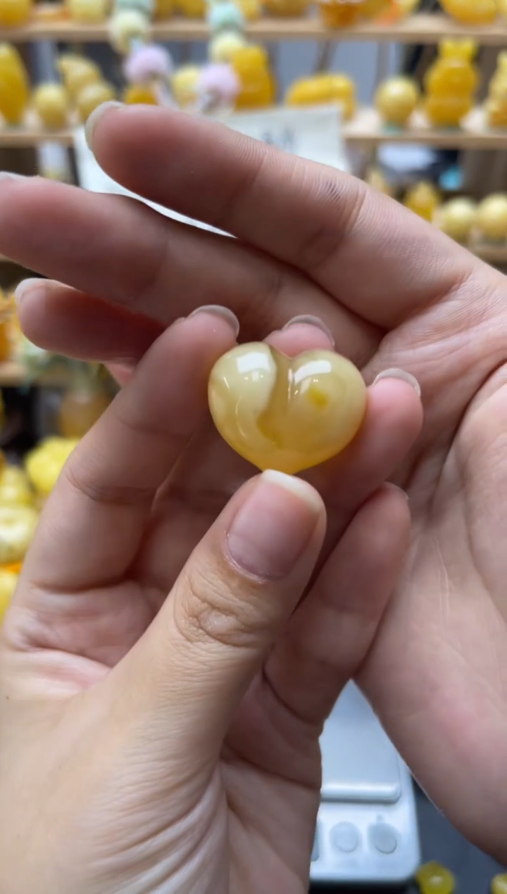 琥珀未镶嵌珠宝奇石059琥珀蜜蜡微瑕