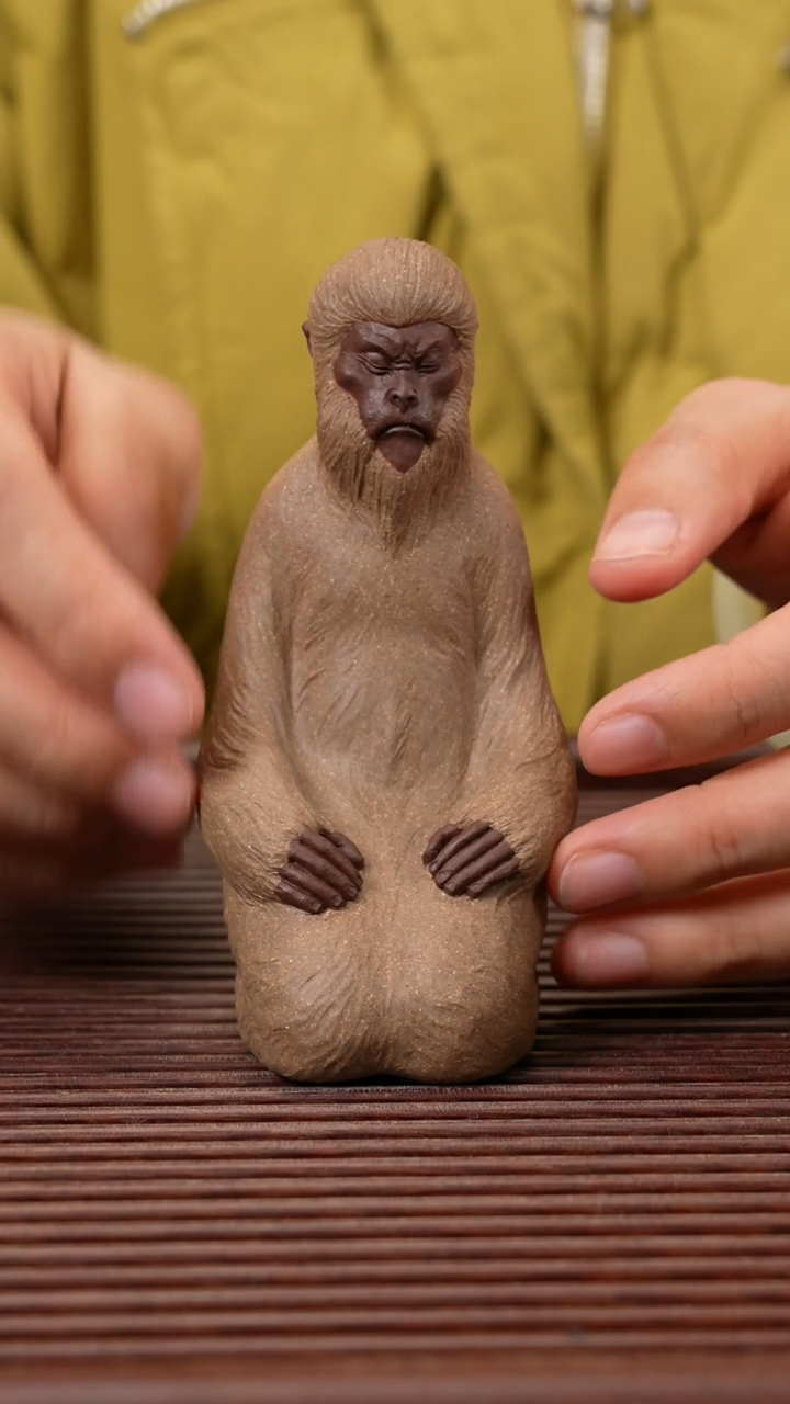 【闪购商品】紫砂茶宠紫砂老猴