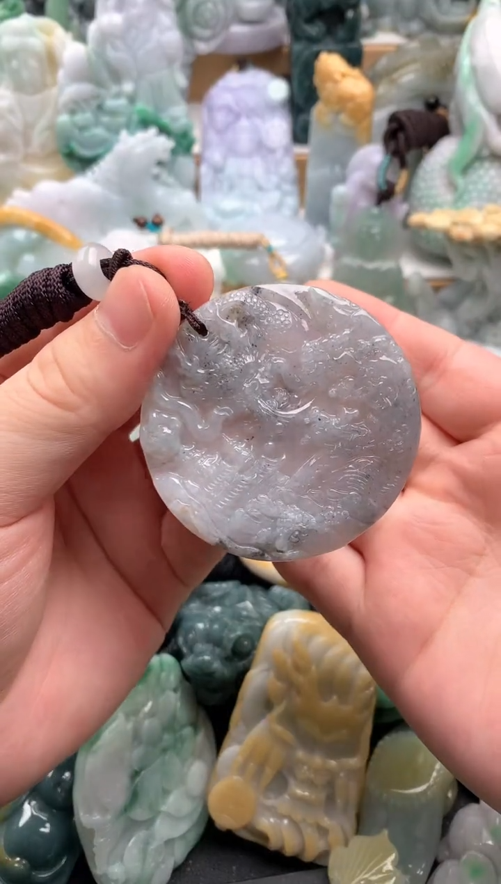 吊坠(不含链)未镶嵌翡翠1