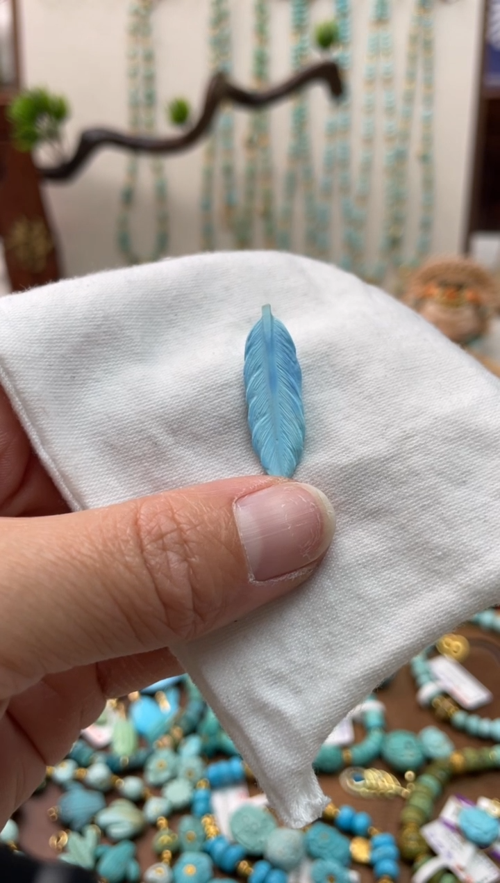 【闪购商品】绿松石珠宝奇石未镶嵌15