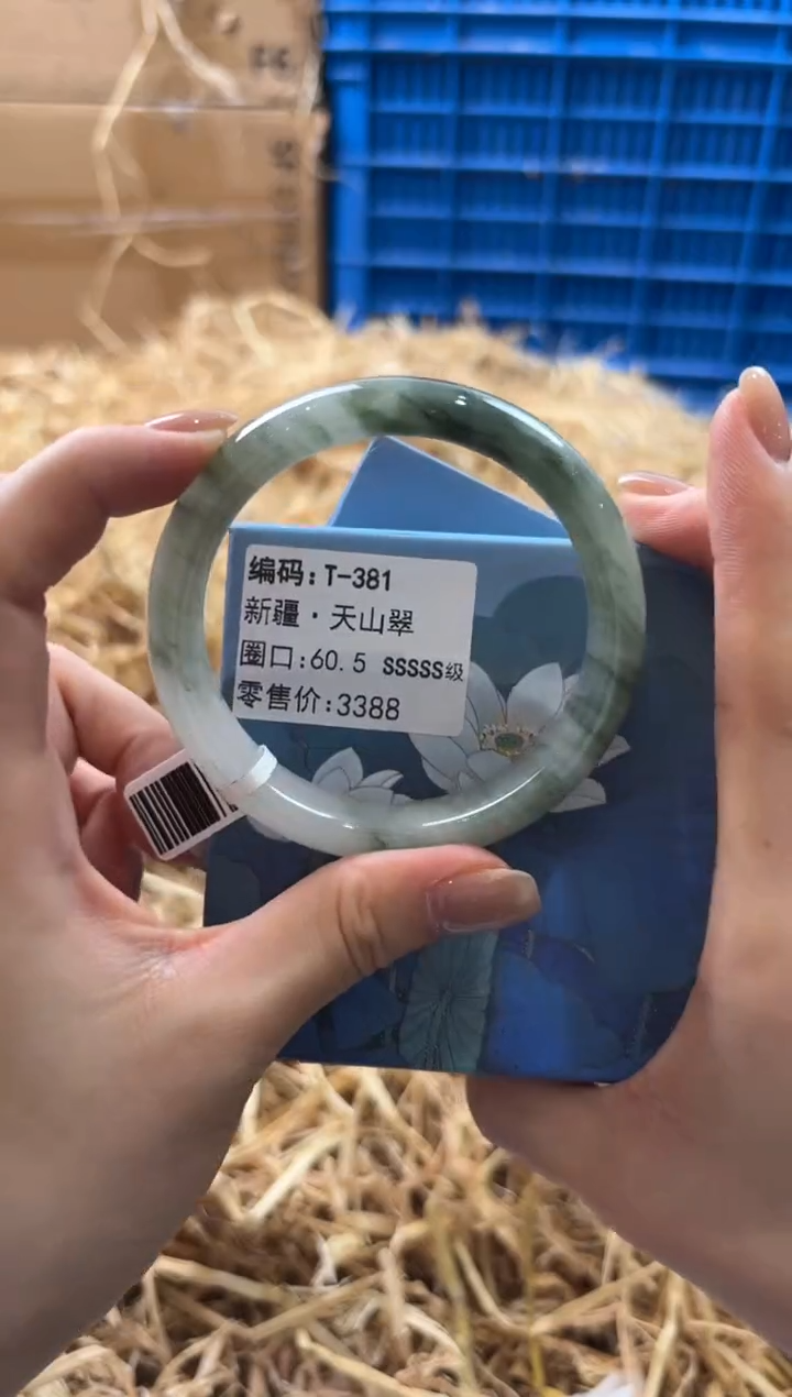 未镶嵌手镯石英质玉T-381