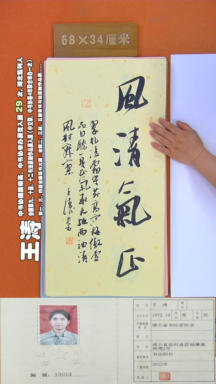 书法133R王涛书法作品