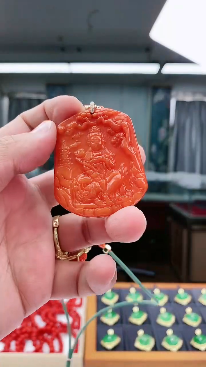 【闪购商品】翡翠颈饰未镶嵌D285吊坠
