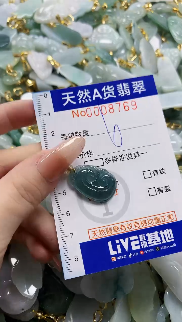 颈饰未镶嵌翡翠天然A货翡翠