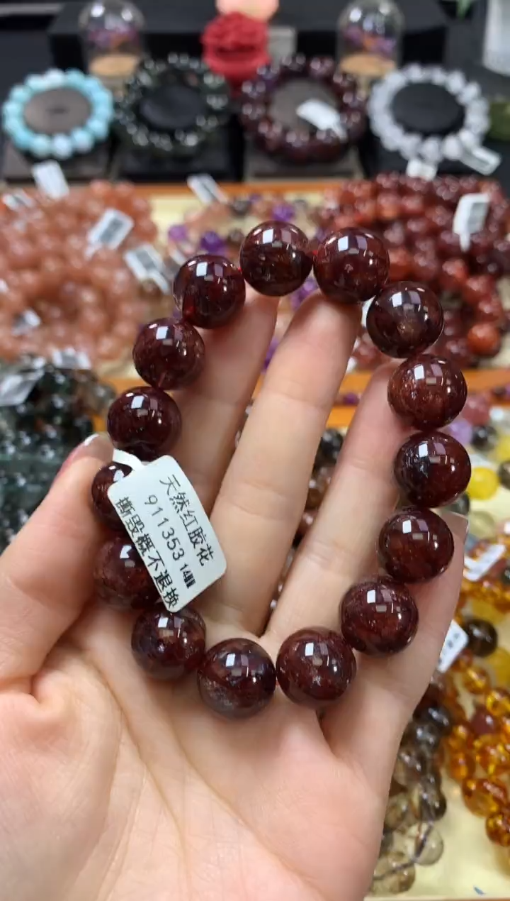 未镶嵌手串水晶14*