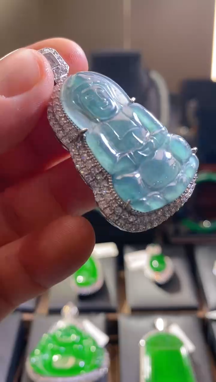 【闪购商品】翡翠颈饰未镶嵌翡翠吊坠