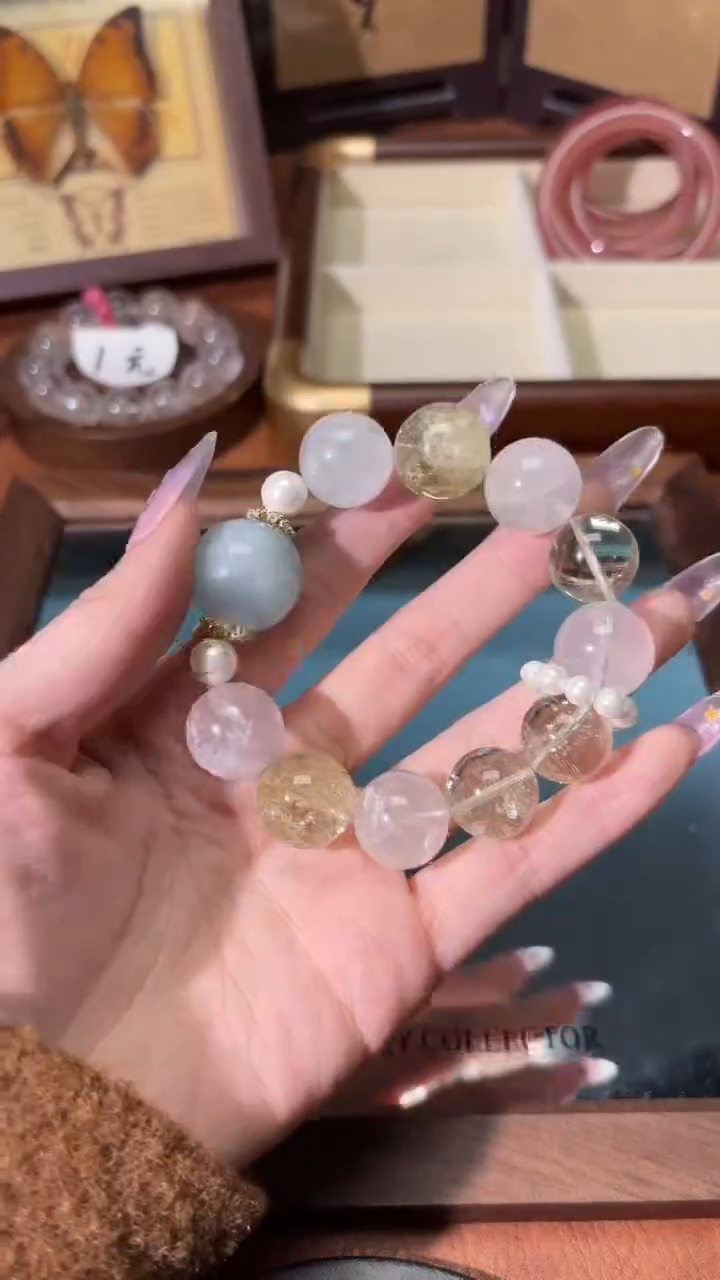 未镶嵌手串水晶1