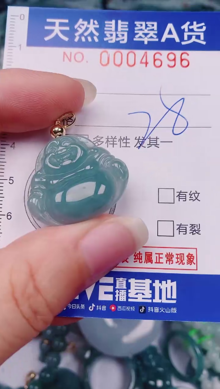 颈饰未镶嵌翡翠00004696